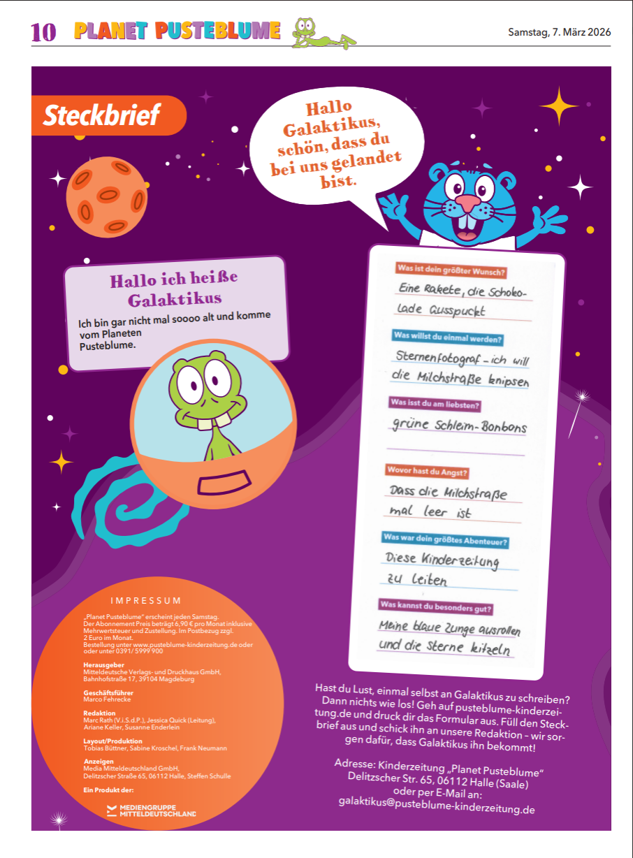 Galaktikus Steckbrief